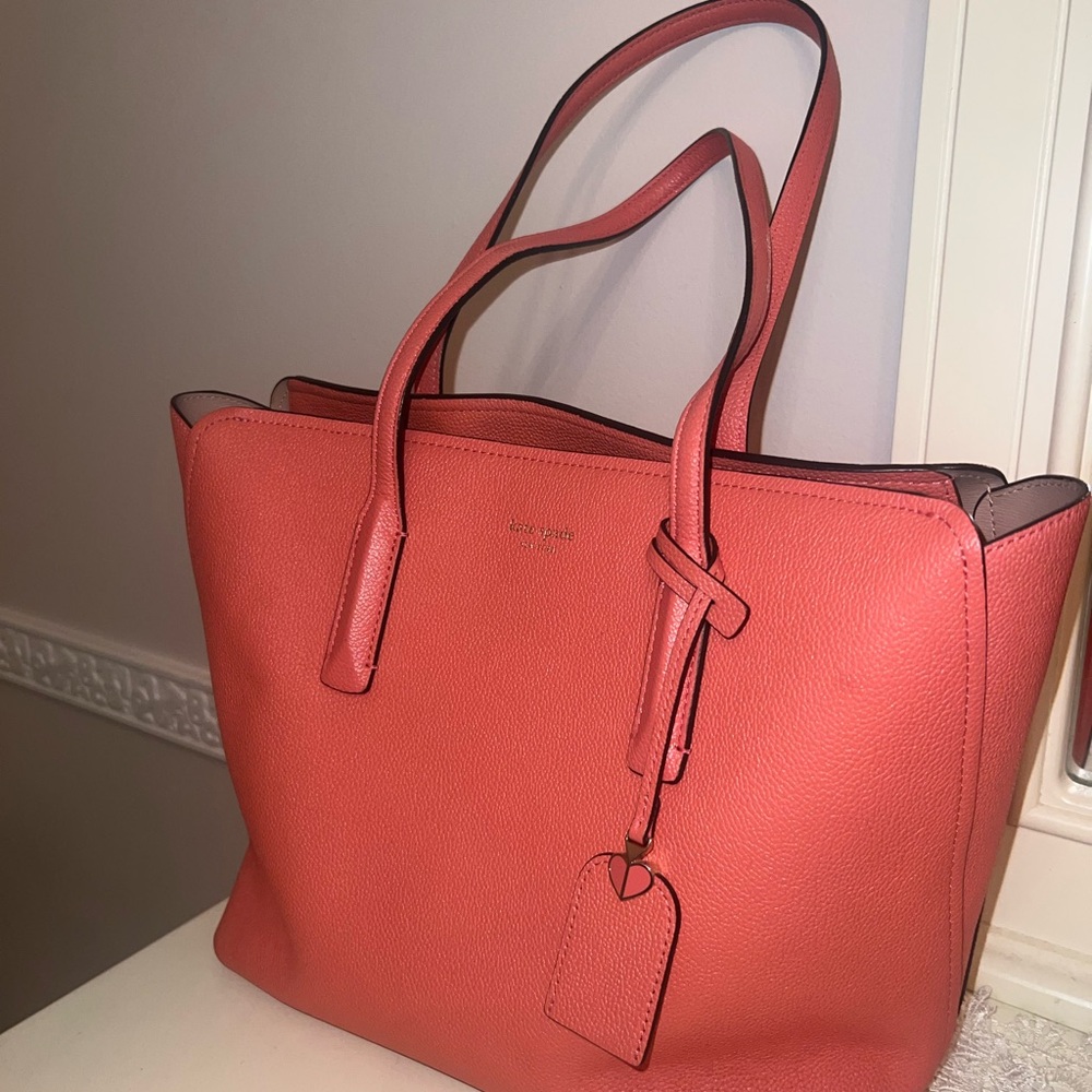Kate Spade Vibrant Coral Tote